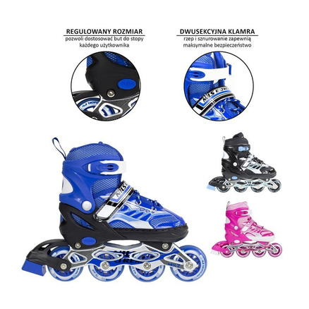 Rolki regulowane NJ1828 Nils