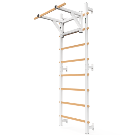 Drabinka gimnastyczna metal-drewno 210x75 cm z drążkiem do ćwiczeń Endorfit
