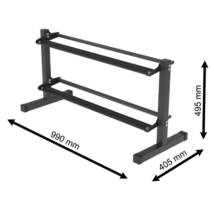 Dwupoziomowy Stojak na hantle EH-S125 Endorfit