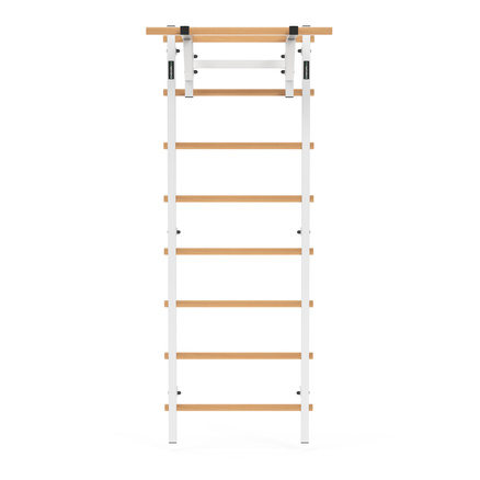 Drabinka gimnastyczna metal-drewno 210x75 cm z drążkiem do ćwiczeń Endorfit
