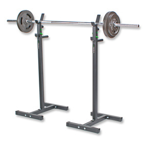 Stojaki pod sztangę z asekuracją i uchwytami do dipów Endorfit EH-S006