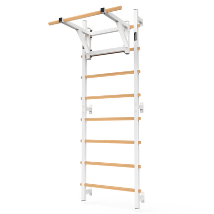 Drabinka gimnastyczna metal-drewno 210x75 cm z drążkiem do ćwiczeń Endorfit
