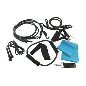 Zestaw do ćwiczeń, ekspander gumowy TX02 HMS