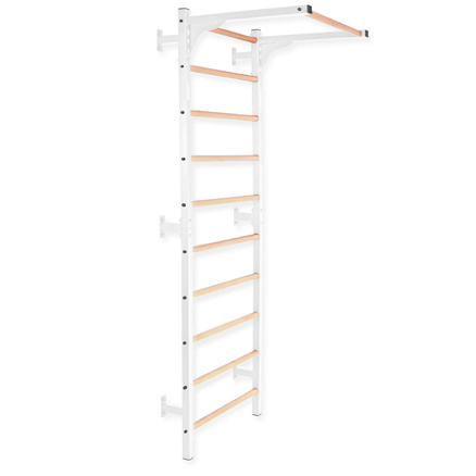 Drabinka gimnastyczna metal-drewno 232x85,5 cm z drążkiem do ćwiczeń Endorfit EH-DG21