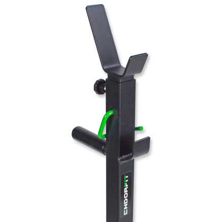 Stojaki pod sztangę z asekuracją i uchwytami do dipów Endorfit EH-S006