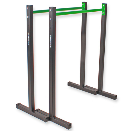 Poręcze do pompek i dipów - stacjonarne poręcze do ćwiczeń Endorfit EH-D001