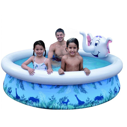 Basen ogrodowy rozporowy 205x47cm 3D Elephant 17821 Avenli