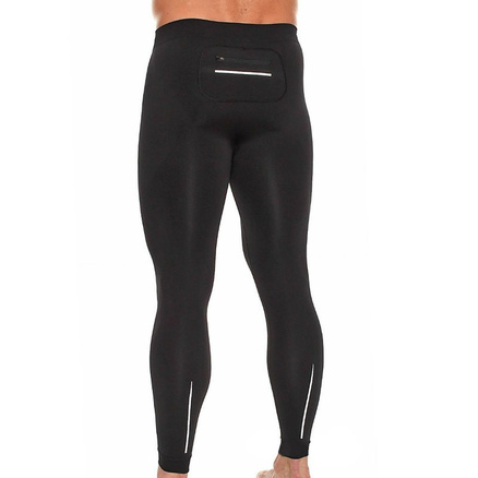 Legginsy termoaktywne męskie Running Force LE11460A Brubeck
