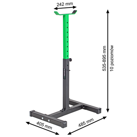Regulowane stojaki asekuracyjne Endorfit EH-S007
