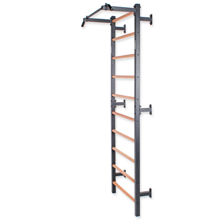 Drabinka gimnastyczna metal-drewno z drążkiem do podciągania 231x75,5 cm Endorfit EH-DG13