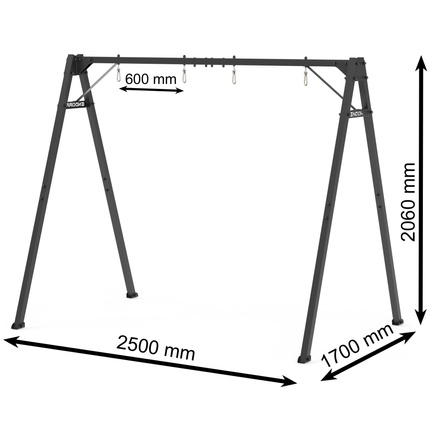 Podwójna huśtawka ogrodowa  ENDORFIT