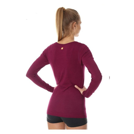 Koszulka damska Outdoor Wool LS14150A Brubeck