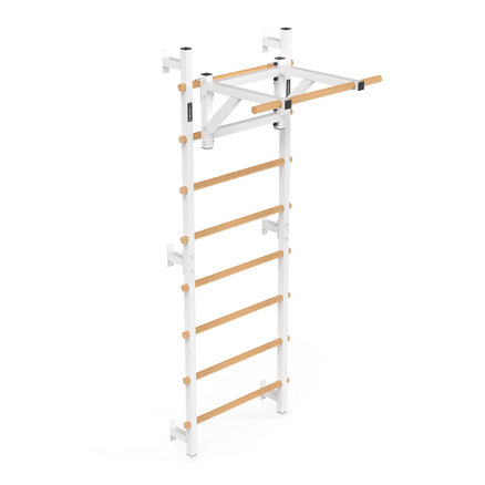 Drabinka gimnastyczna metal-drewno 210x75 cm z drążkiem do ćwiczeń Endorfit