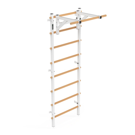 Drabinka gimnastyczna metal-drewno 210x75 cm z drążkiem do ćwiczeń Endorfit