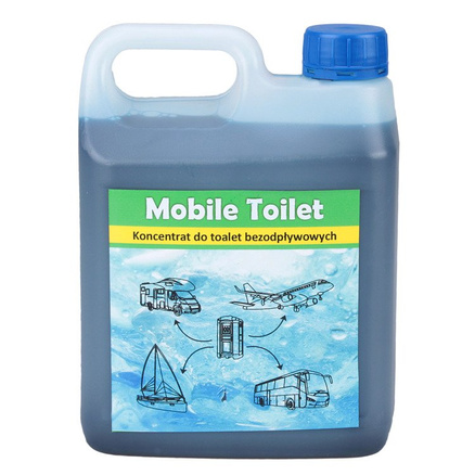 Uniwersalny płyn do toalet turystycznych Mobile Toilet 2L