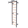 Drabinka gimnastyczna metal-drewno z drążkiem do podciągania 231x75,5 cm Endorfit EH-DG15
