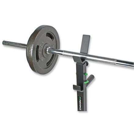 Stojaki pod sztangę z asekuracją i uchwytami do dipów Endorfit EH-S006