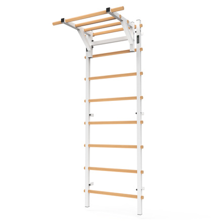 Drabinka gimnastyczna metal-drewno 210x75 cm z drążkiem do ćwiczeń Endorfit