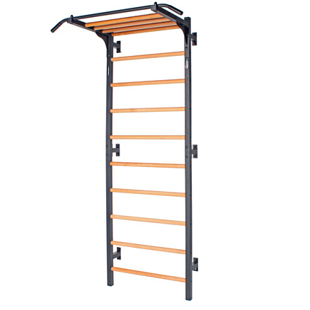 Drabinka gimnastyczna metal-drewno 232x85 cm z drążkiem do ćwiczeń Endorfit EH-DG22