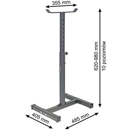 Stojaki pod sztangę do asekuracji regulowane Endorfit EH-S002