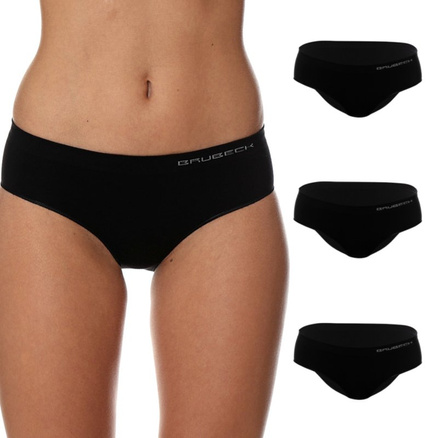 Majtki damskie 3 szt. Hipster Comfort Cotton HI00043A Brubeck