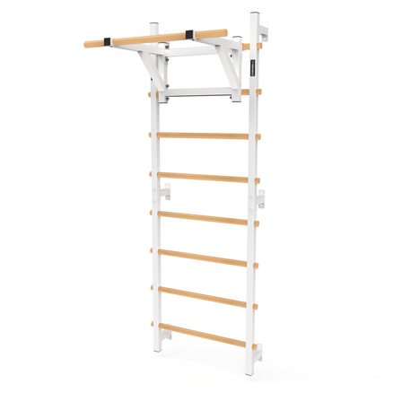 Drabinka gimnastyczna metal-drewno 210x75 cm z drążkiem do ćwiczeń Endorfit