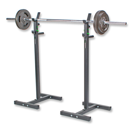 Stojaki pod sztangę z asekuracją i uchwytami do dipów Endorfit EH-S006