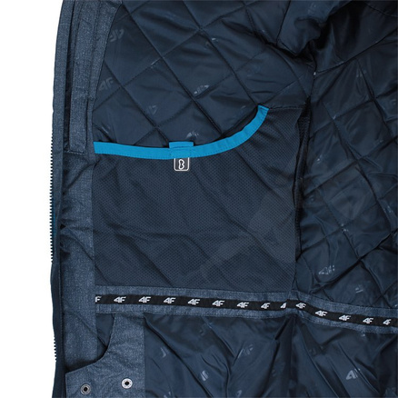 Kurtka zimowa męska KUMN010 4F