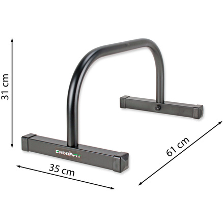 Paraletki uchwyty do pompek metalowe Endorfit EH-D013