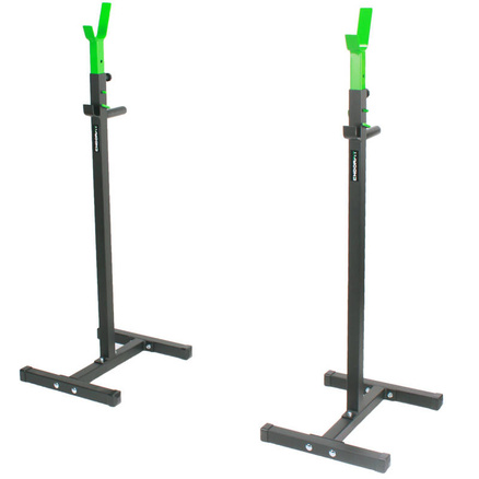 Stojaki pod sztangę z asekuracją i uchwytami do dipów Endorfit EH-S006