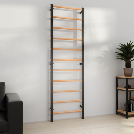 Drabinka gimnastyczna metal-drewno 240x75 cm Endorfit EH-DG05