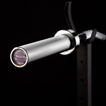 Gryf łamany olimpijski 150cm GOL200 HMS Premium + zaciski