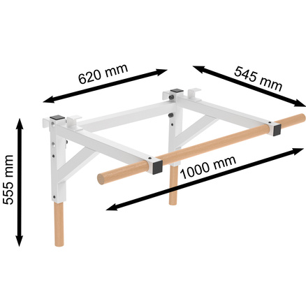 Szeroki drążek do drabinek 2w1 do dipów/podciągania Endorfit EH-DA32