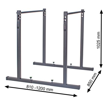 Stacjonarne poręcze do pompek i dipów Endorfit EH-D012