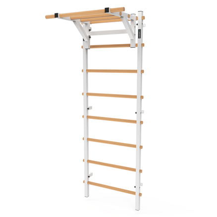 Drabinka gimnastyczna metal-drewno 210x75 cm z drążkiem do ćwiczeń Endorfit
