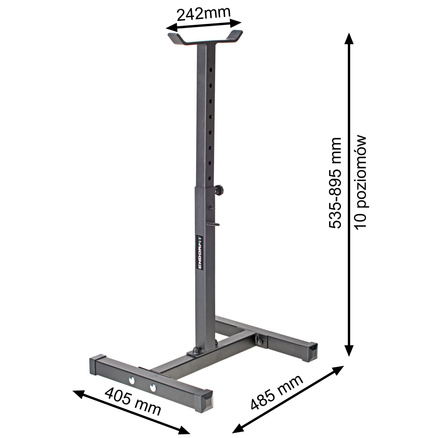 Regulowane stojaki asekuracyjne Endorfit EH-S007