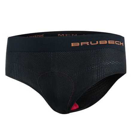 Slipy męskie rowerowe z wkładką BE10150 Brubeck