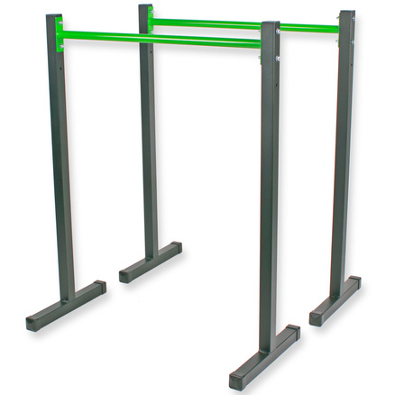 Poręcze do pompek i dipów - stacjonarne poręcze do ćwiczeń Endorfit EH-D001