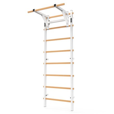 Drabinka gimnastyczna metal-drewno 210x75 cm z drążkiem do ćwiczeń Endorfit
