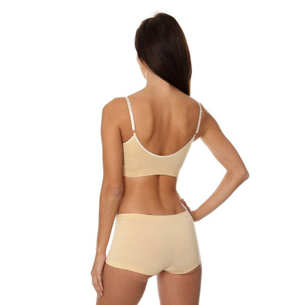 Komplet stanik BR00012A + majtki Bikini BI10020A Comfort Cotton Brubeck