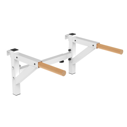 Drabinka gimnastyczna metal-drewno 210x75 cm z drążkiem do dipów, pompek ENDORFIT