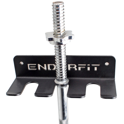 Uchwyt wieszak ścienny na 3 gryfy sztangi Endorfit EH-S201-3