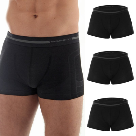 Bokserki męskie 3 szt. Comfort Wool BX10430 Brubeck