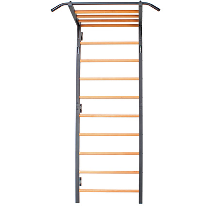 Drabinka gimnastyczna metal-drewno 232x85 cm z drążkiem do ćwiczeń Endorfit EH-DG22