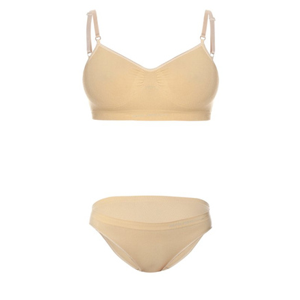 Komplet stanik BR00012A + majtki Bikini BI10020A Comfort Cotton Brubeck