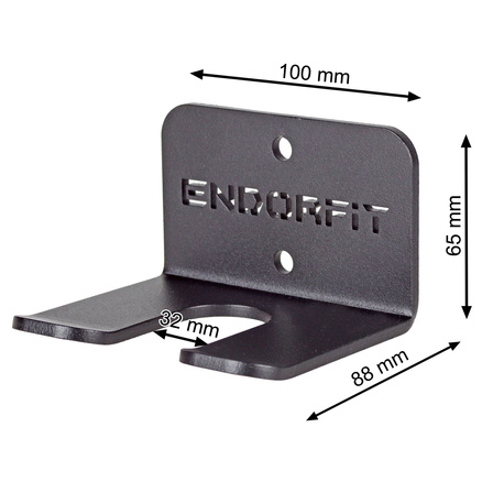 Uchwyt wieszak ścienny na gryf sztangę Endorfit EH-S201-1
