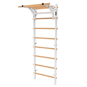 Drabinka gimnastyczna metal-drewno 210x75 cm z drążkiem do ćwiczeń Endorfit