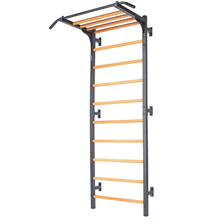 Drabinka gimnastyczna metal-drewno 232x85 cm z drążkiem do ćwiczeń Endorfit EH-DG22