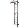 Drabinka gimnastyczna metal-drewno z drążkiem do podciągania 231x85,5 cm Endorfit EH-DG14