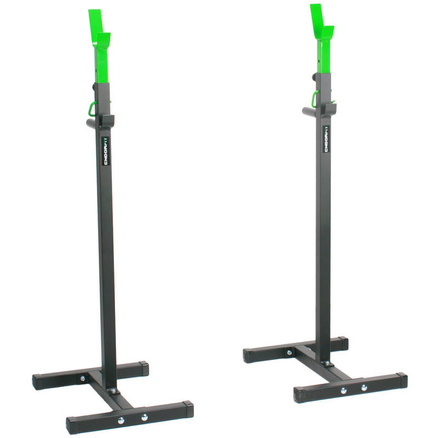 Stojaki pod sztangę z asekuracją i uchwytami do dipów Endorfit EH-S006